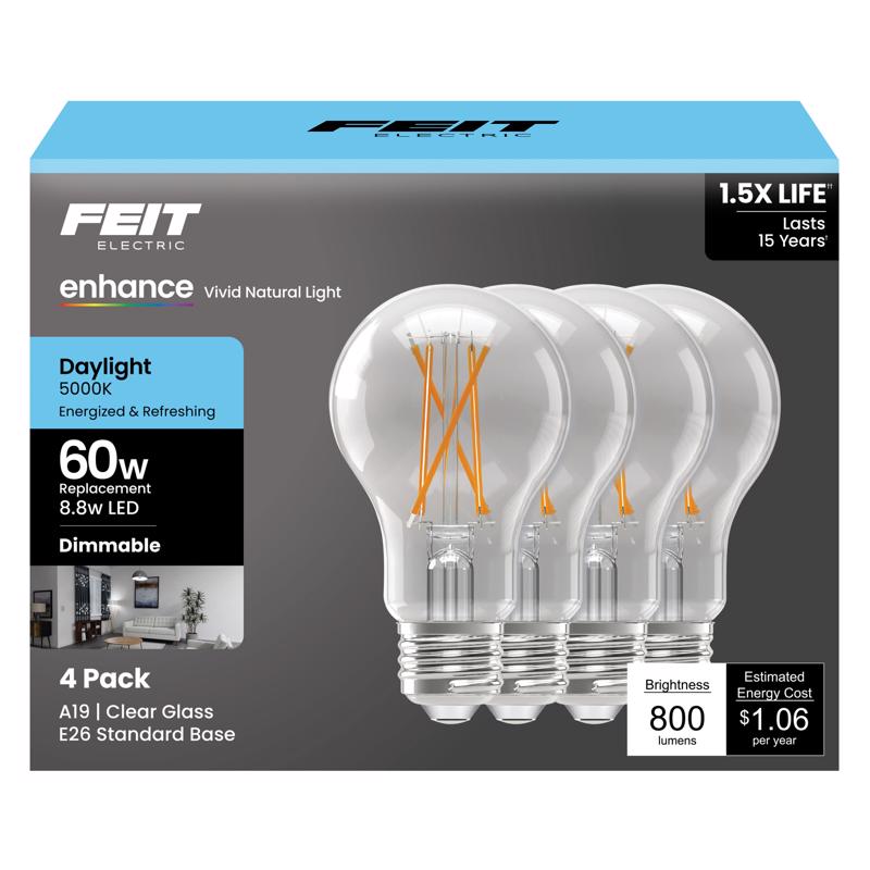 FLMNT LED BULB DL 4PK