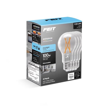 FT LED A19 DL 100W 4PK