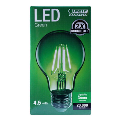 LED A19 E26 GREEN 30W