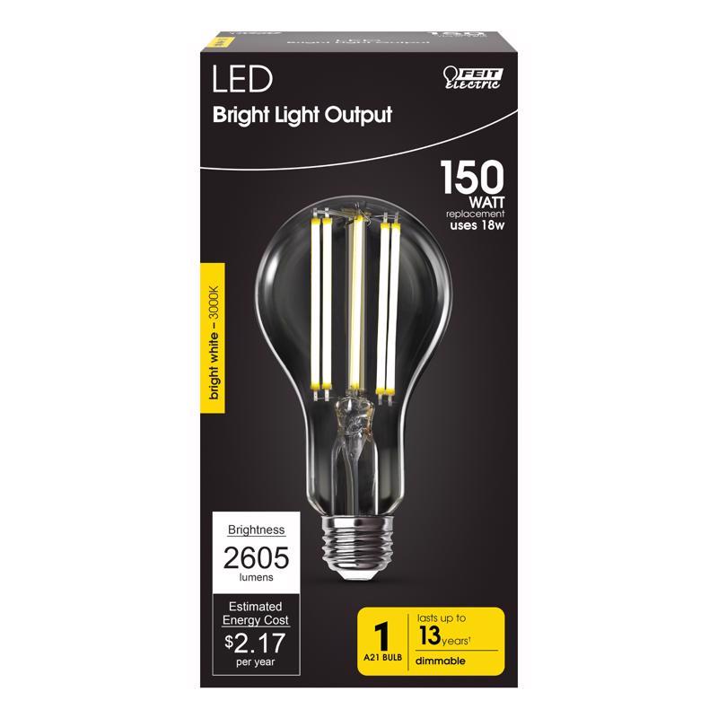 LED A21 E26 BW 150W 1PK