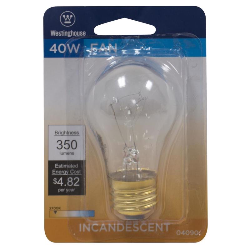 BULB APPLIANCE CLEAR DS - Pack of 6