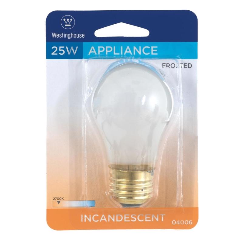 BULB APPLIANCE FROST 25W - Pack of 6
