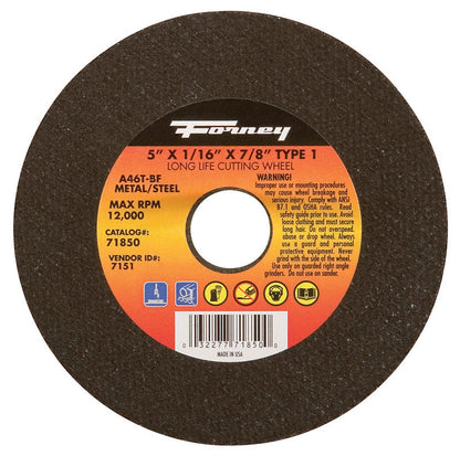 Cut-off WHEEL 5X1/16X7/8
