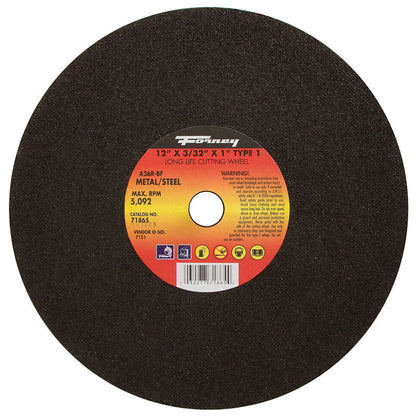 CUTOFF WHEEL 12X3/32X1