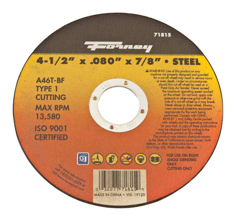 CUTOFF WHEEL4.5X.080X7/8