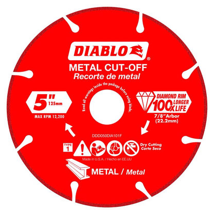 DIAMOND MTL CUTOFF WL 5"