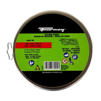 MET CUTTNG WHL .045" 5PK