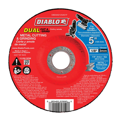 METAL Cut&grind DISC 5"