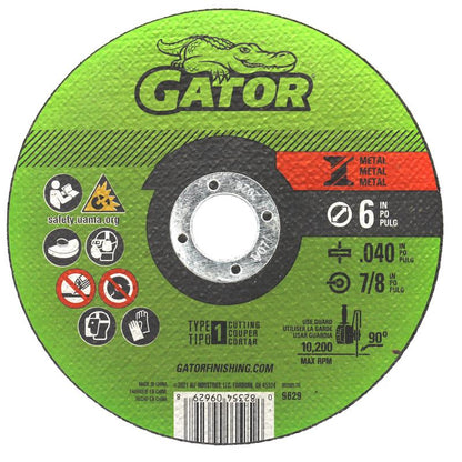 METAL CUTTNG WHEEL AO 6"