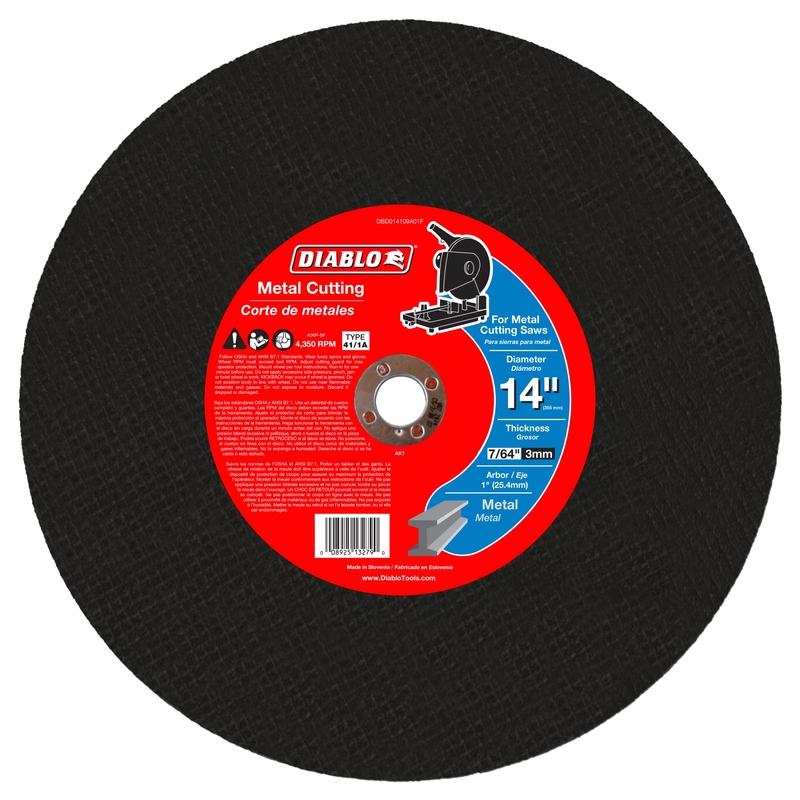 MTL CUTOFF DISC 14X7/64"
