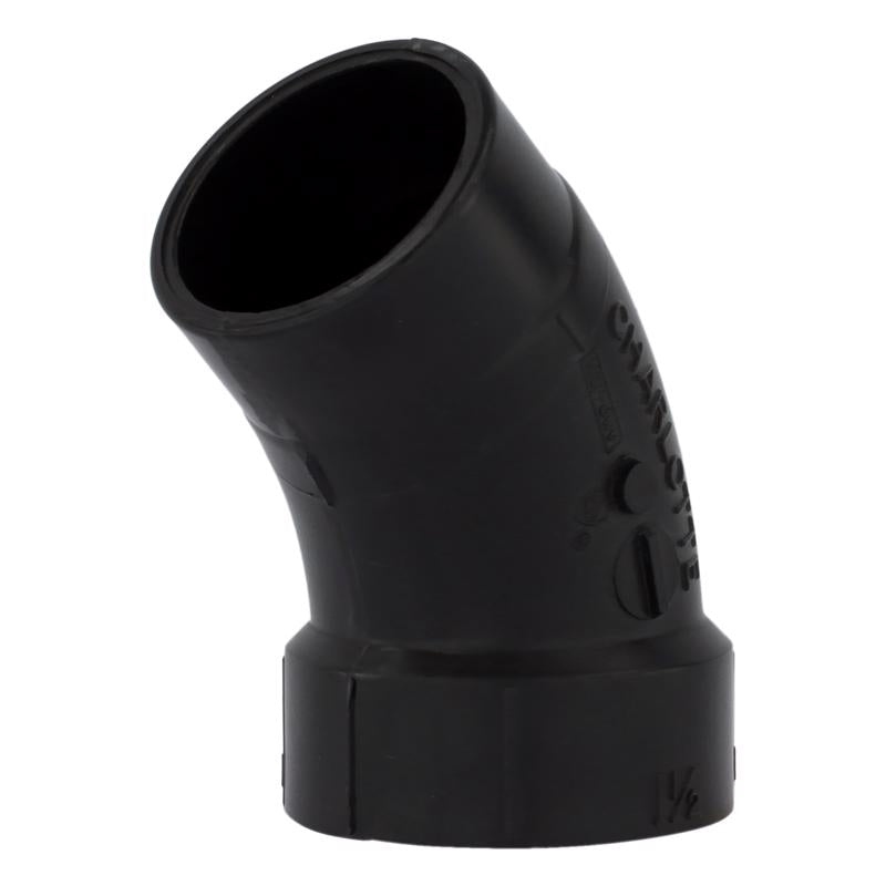 45DG STRT ELB ABS 1-1/2"