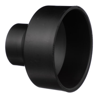 Emery Jensen ABS DWV fitting, 4x2 inch couple ABS DWV fitting for drain, waste, and vent plumbing applications.
