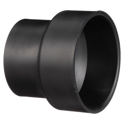 Emery Jensen ABS DWV fittings, 4x3-inch couple ABS DWV fitting for plumbing applications, shown in the image.