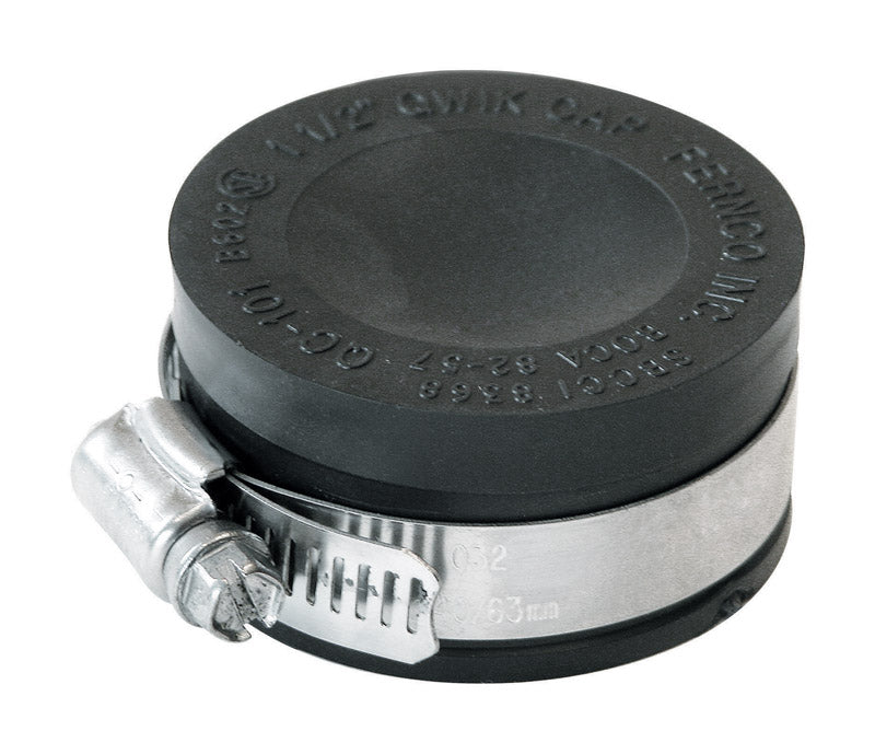 DWV PVC CAP FLEX 1-1/2"