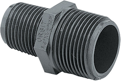 Emery Jensen PLY Adapter 1/2 x 3/4 MNPT plumbing fitting for connecting pipes or hoses in accessories.