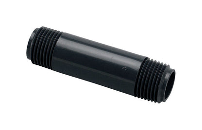 PVC riser with 1/2 inch MNPT fittings from Emery Jensen, shown in a set of four for plumbing or irrigation applications.