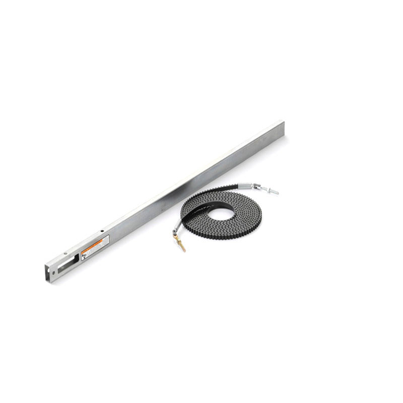 Emery Jensen Rail Extension Kit for closet accessories, showing metal rails and mounting hardware for easy installation.