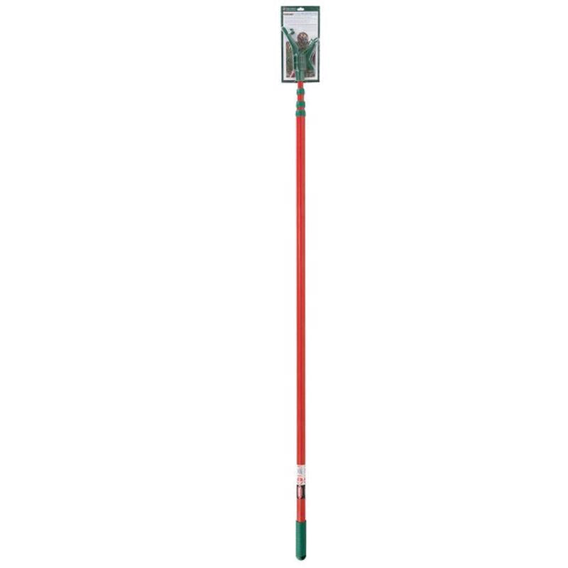 Emery Jensen 16-foot decorating pole with holder attachment for painting and decorating projects.