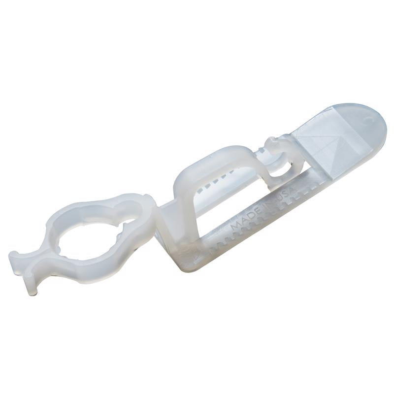 Emery Jensen light clip holder, 1.5-inch size, 100-pack, designed for securing or testing lighting accessories.