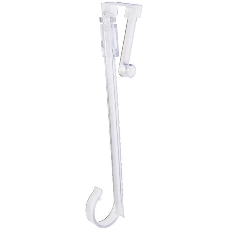Emery Jensen over the door hook, 23-inch, versatile metal hanger for organizing accessories and household items.