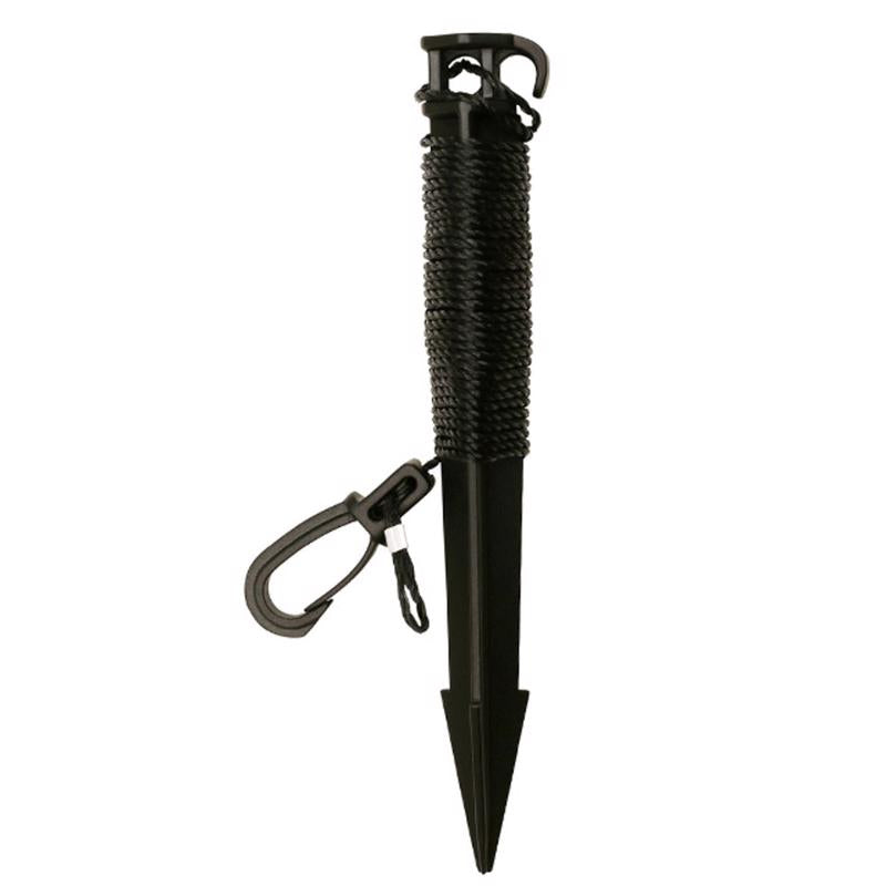 STAKES WITH ROPE 4PK