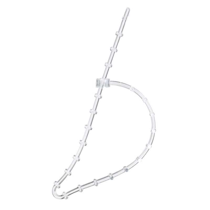 Emery Jensen Tie It All Clips 10-pack, small accessories holders for organizing cables and cords on a surface.