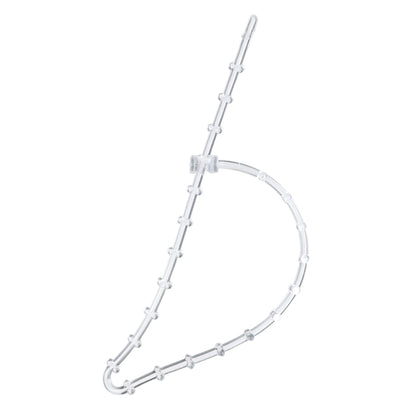 Emery Jensen Tie It All Clips 10-pack, small accessories holders for organizing cables and cords on a surface.