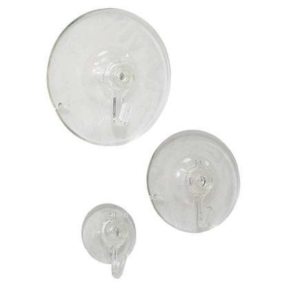 Set of 10 Emery Jensen suction cup holders and testees, versatile accessories for securing items with strong grip and stability.