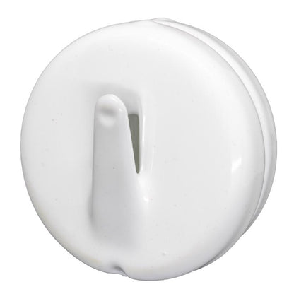 Emery Jensen white wreath hanger accessory designed for hanging wreaths and decorations on doors or walls.