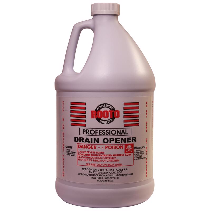 ROOTO DRN ACD CLNR 1 G - Pack of 4