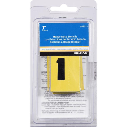STENCIL SET HD 1" 47PK - Pack of 5