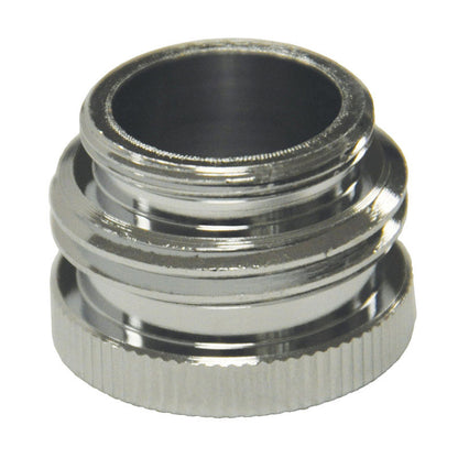 Emery Jensen garden hose adapter 3/4-inch female fitting, used for attaching hoses and accessories in gardening and outdoor watering.