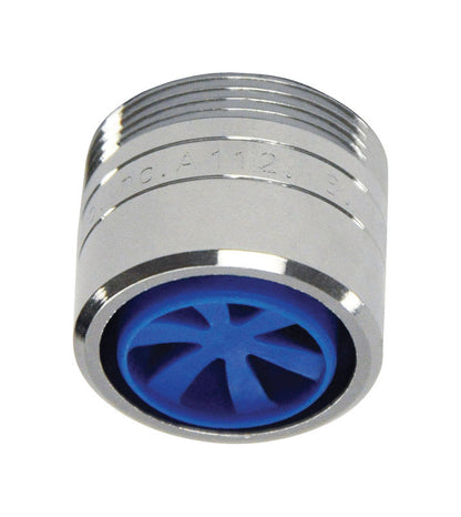 Emery Jensen M-aerator CHRM 13/16" LL for plumbing, featuring a chrome finish and durable construction.