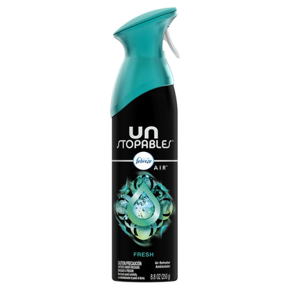 Emery Jensen Odor Eliminator Fresh aerosol air freshener spray in 8.8oz bottles, pack of 6, for freshening indoor spaces