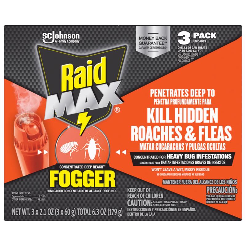 RAID MAX FOGGER - Pack of 6
