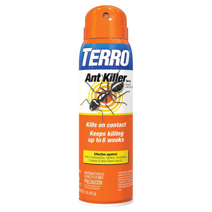 Emery Jensen ant killer spray in 16oz aerosol can, pack of 6, effective insecticide for ant control.
