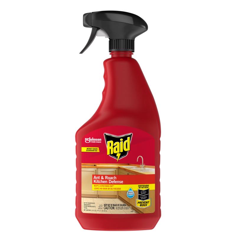 Emery Jensen 22oz ant and roach aerosol insecticide spray can for pest control in kitchens and homes.