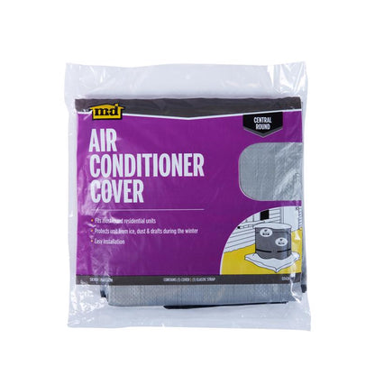 Emery Jensen round air conditioner cover, 34x30 inches, protective outdoor cover for AC units.