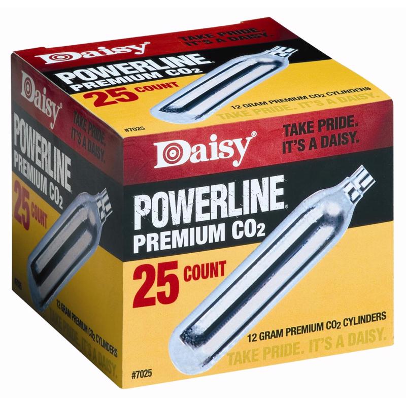 CO2 CATRIDGE PWERLN 25PK