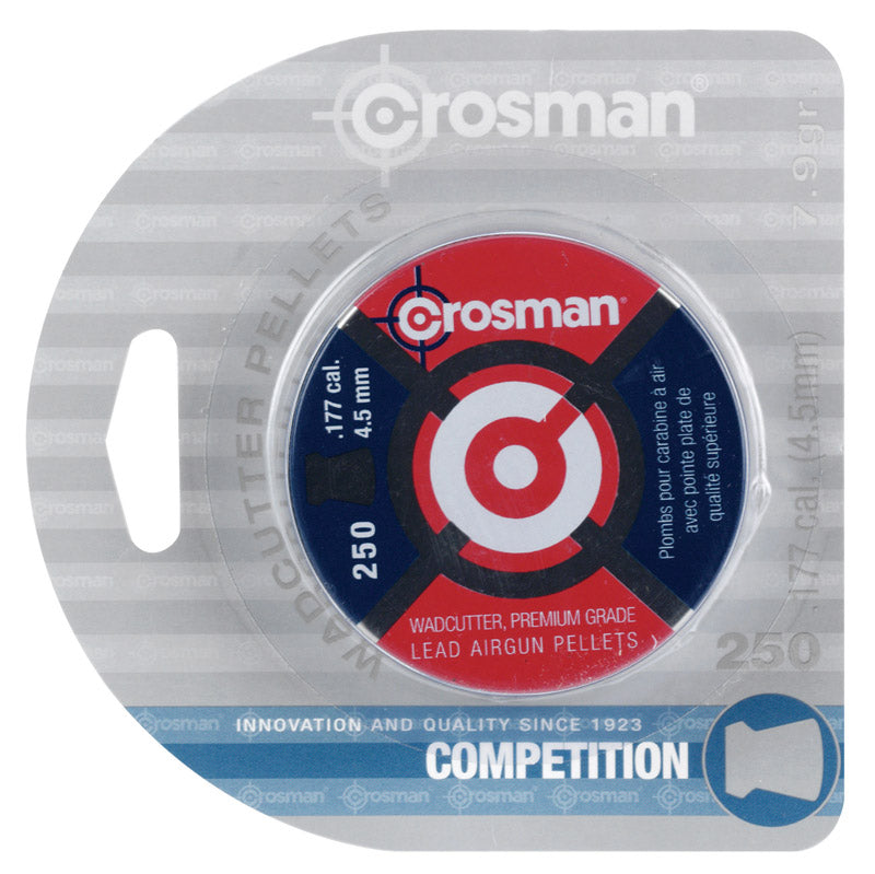 Emery Jensen air gun pellets Blstr.177c BX250 for air rifle target shooting, shown in a box with pellets visible.