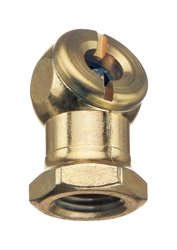 Emery Jensen air chuck female 1/4" NPT connector for air hose and compressor accessories, shown in black and metal finish.