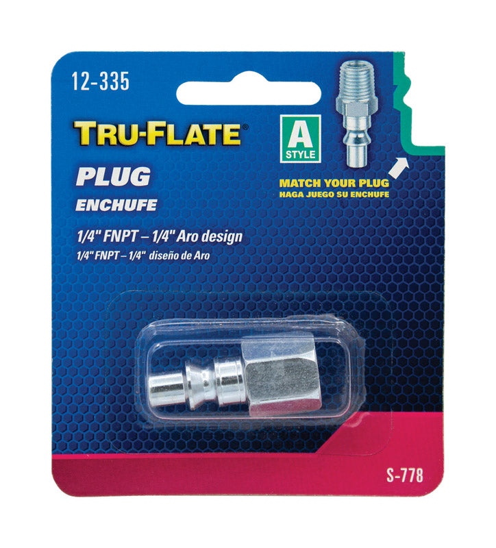AIR PLUG "a" 1/4" FNPT