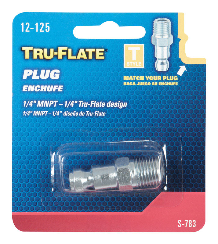 AIR PLUG "t" 1/4"MNPT