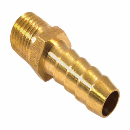 HOSE END 1/4"M x 3/8"B