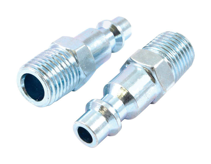 I/m PLUG 1/4"X1/4"M 2PK