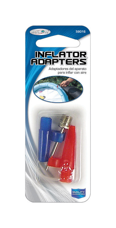 Emery Jensen tire inflator adaptor connected to an air tank for inflating vehicle tires.