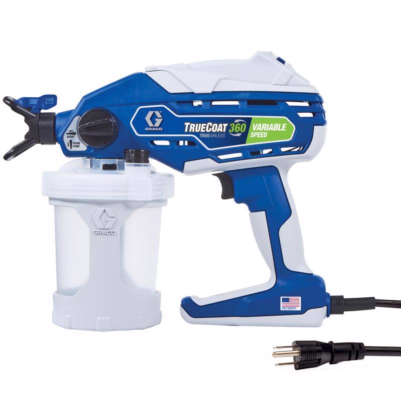 Emery Jensen 11.8-inch handheld airless paint sprayer for smooth, even paint application in DIY and professional projects.