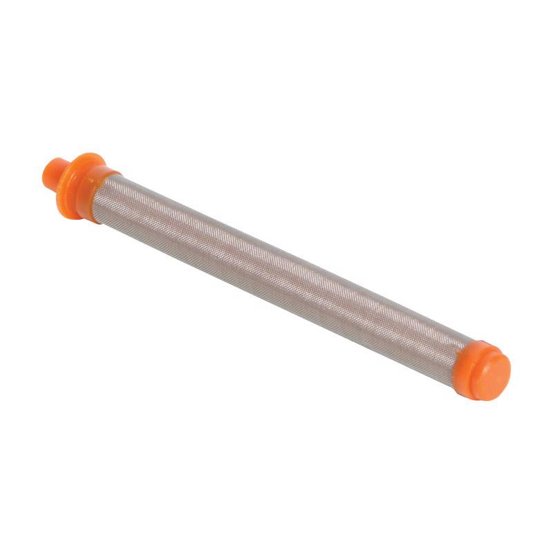 Emery Jensen airless spray gun filter with 100 mesh for Graco spray accessories, shown in close-up view.