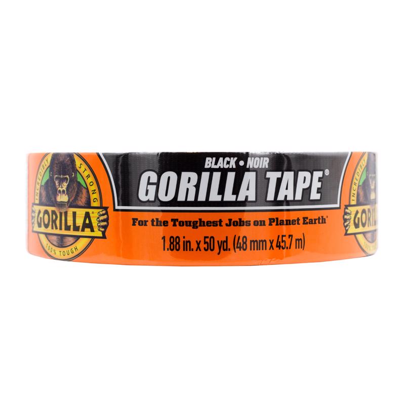 DUCT TAPE BLK 1.88"X50YD - Pack of 6