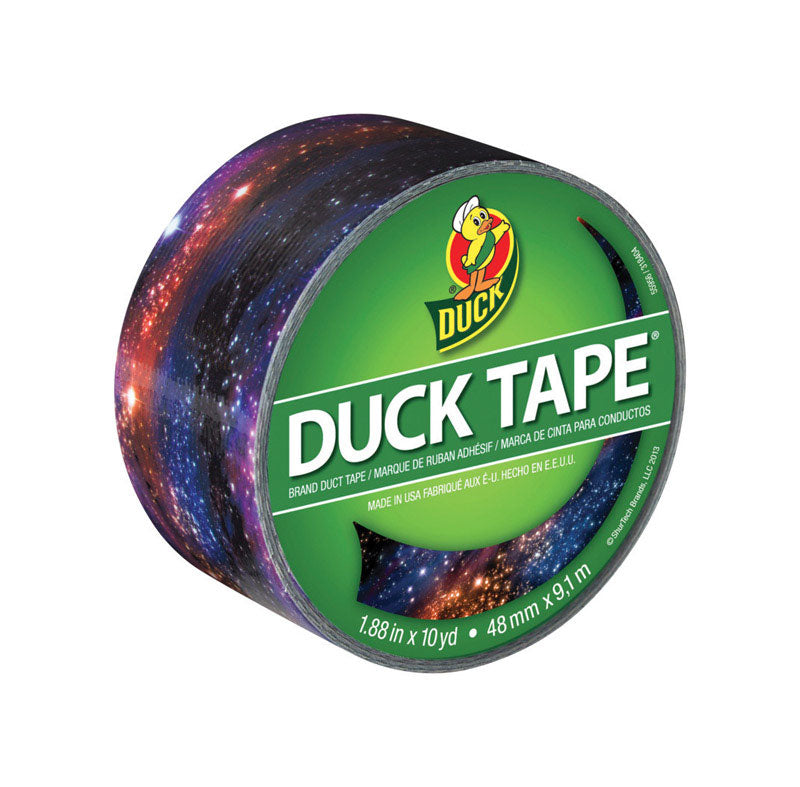 All Emery Jensen duct tape with galaxy design, versatile and strong for repairs, crafting, and sealing projects.